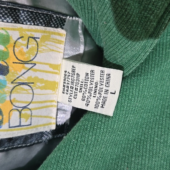 Billabong Emerald Green Pea Coat size Large - Picture 9 of 9